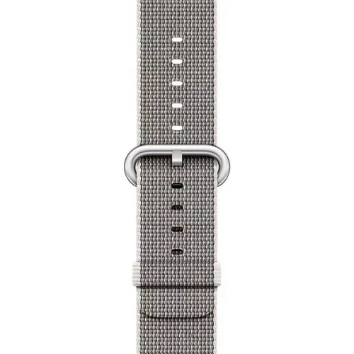 Умные часы Apple Watch Series 2 42mm Silver with Pearl Woven Nylon (MNPK2)