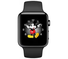Умные часы Apple Watch Series 2 42mm Space Black Stainless Steel with Black Sport Band (MP4A2)