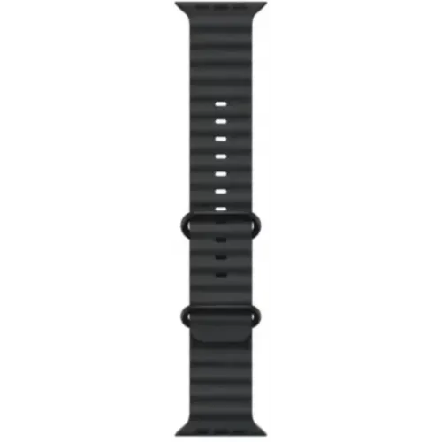 Умные часы Apple Watch Ultra 2 LTE 49 мм (титановый корпус, черный/черный, ремешок из эластомера)