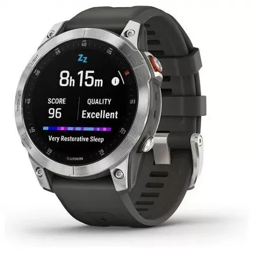 Умные часы Garmin Epix Gen 2 (cланцевая сталь/черный)