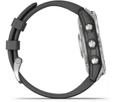 Умные часы Garmin Fenix 7 Solar 47 мм (серебристый/графитовый)