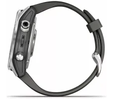 Умные часы Garmin Fenix 7S 42 мм (серебристый/графитовый)