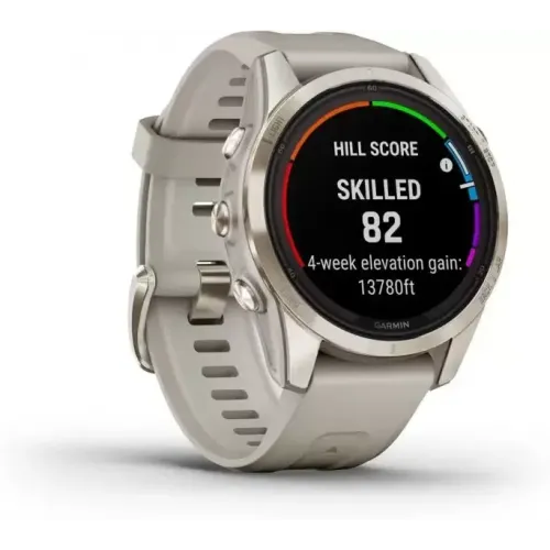 Умные часы Garmin Fenix 7S Pro Sapphire Solar (мягкое золото/песок)