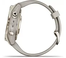 Умные часы Garmin Fenix 7S Pro Sapphire Solar (мягкое золото/песок)