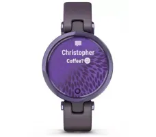 Умные часы Garmin Lily (полночная орхидея/силиконовый ремешок)