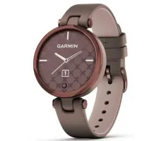 Умные часы Garmin Lily (темно-бронзовый/кожаный ремешок)