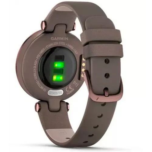 Умные часы Garmin Lily (темно-бронзовый/кожаный ремешок)
