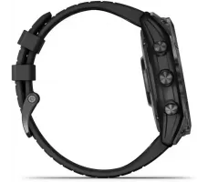 Умные часы Garmin Epix Pro Gen 2 Sapphire 47 мм (карбоново-серый титан/черный, с кожаным и силиконовым ремешками)