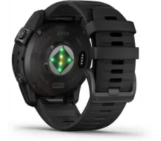 Умные часы Garmin Epix Pro Gen 2 Sapphire 47 мм (карбоново-серый титан/черный, с кожаным и силиконовым ремешками)
