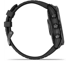 Умные часы Garmin Fenix 7X Pro Sapphire Solar (карбоново-серый титан/черный)
