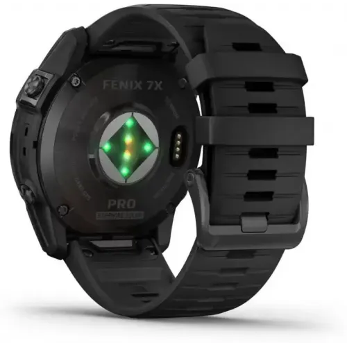 Умные часы Garmin Fenix 7X Pro Sapphire Solar (карбоново-серый титан/черный)