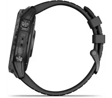 Умные часы Garmin Fenix 7X Pro Sapphire Solar (карбоново-серый титан/черный)