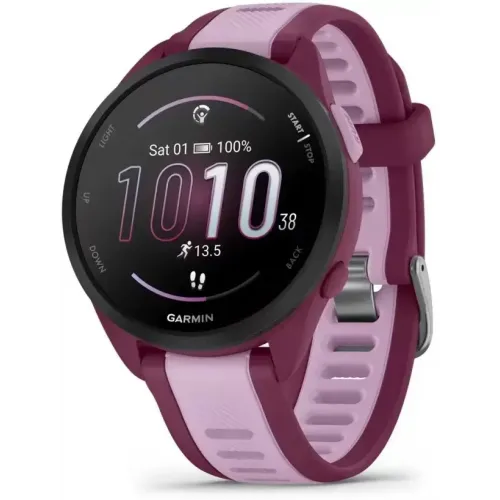 Умные часы Garmin Forerunner 165 Music (ягода/сирень)