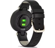 Умные часы Garmin Lily (кремово-золотистый, черный/кожаный ремешок)