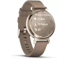 Умные часы Garmin Lily 2 Classic (кремовое золото/кофе)