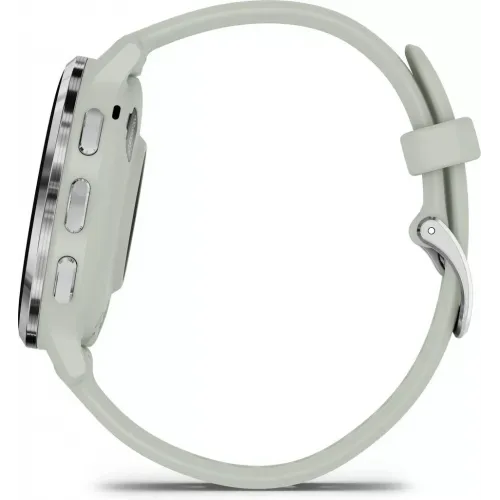 Умные часы Garmin Venu 3S (шалфей, с силиконовым ремешком)