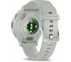 Умные часы Garmin Venu 3S (шалфей, с силиконовым ремешком)