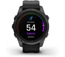 Умные часы Garmin Epix Pro Gen 2 Sapphire 42 мм (карбоново-серый титан/черный)