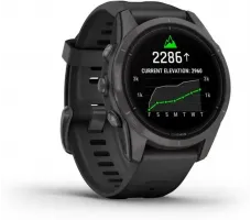 Умные часы Garmin Epix Pro Gen 2 Sapphire 42 мм (карбоново-серый титан/черный)