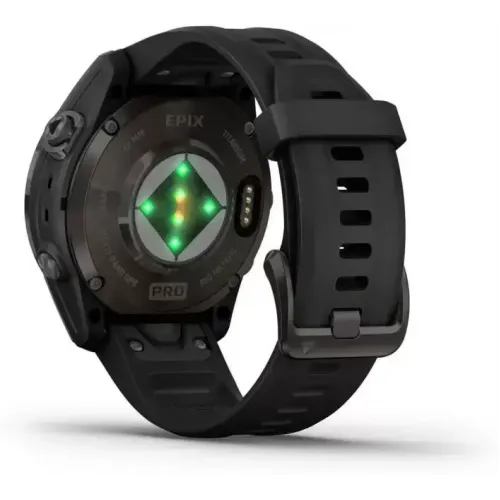 Умные часы Garmin Epix Pro Gen 2 Sapphire 42 мм (карбоново-серый титан/черный)