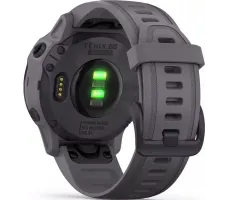 Умные часы Garmin Fenix 6S Pro Solar 42 мм (аметистовая сталь, силикон)