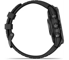 Умные часы Garmin Fenix 7 Pro Sapphire Solar (карбоново-серый титан/черный)