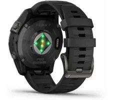 Умные часы Garmin Fenix 7 Pro Sapphire Solar (карбоново-серый титан/черный)