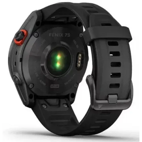 Умные часы Garmin Fenix 7S Solar 42 мм (сланцево-серый/черный)