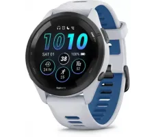 Умные часы Garmin Forerunner 265 (белый камень/синий)