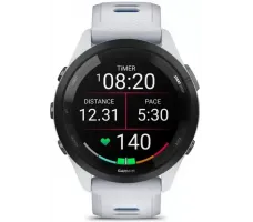 Умные часы Garmin Forerunner 265 (белый камень/синий)
