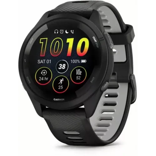 Умные часы Garmin Forerunner 265 (черный/пудрово-серый)