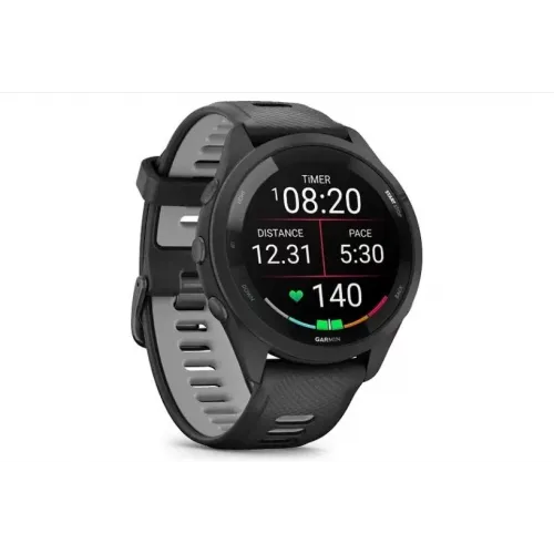 Умные часы Garmin Forerunner 265 (черный/пудрово-серый)