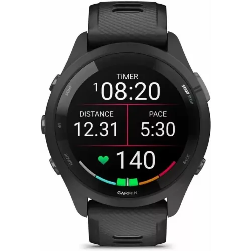 Умные часы Garmin Forerunner 265 (черный/пудрово-серый)