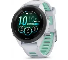 Умные часы Garmin Forerunner 265S (белый камень/нео-тропик)