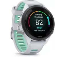 Умные часы Garmin Forerunner 265S (белый камень/нео-тропик)