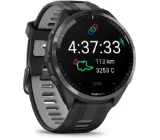 Умные часы Garmin Forerunner 965 (черный/серый)
