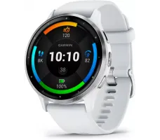 Умные часы Garmin Venu 3 (белый, с силиконовым ремешком)