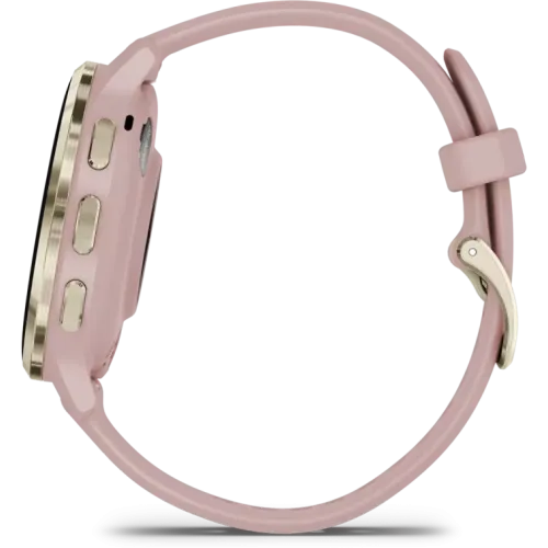 Умные часы Garmin Venu 3S (розовый, с силиконовым ремешком)
