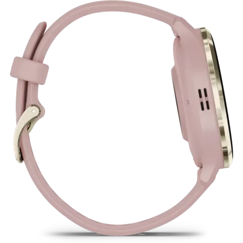 Умные часы Garmin Venu 3S (розовый, с силиконовым ремешком)