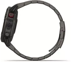 Умные часы Garmin Fenix 6 Pro Solar 47 мм (титановый карбоново-серый, титан)