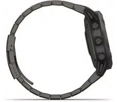 Умные часы Garmin Fenix 6 Pro Solar 47 мм (титановый карбоново-серый, титан)
