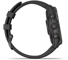 Умные часы Garmin Fenix 7 Sapphire Solar 47 мм (черный титан/черный)
