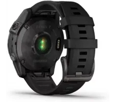 Умные часы Garmin Fenix 7 Sapphire Solar 47 мм (черный титан/черный)