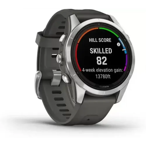 Умные часы Garmin Fenix 7S Pro Solar (серебро/графит)
