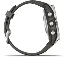 Умные часы Garmin Fenix 7S Pro Solar (серебро/графит)