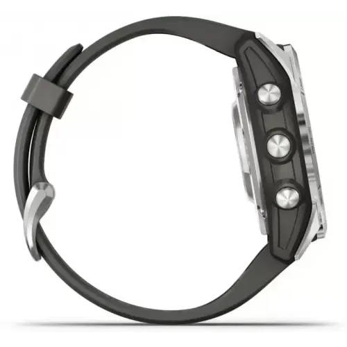 Умные часы Garmin Fenix 7S Pro Solar (серебро/графит)