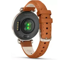 Умные часы Garmin Lily 2 Classic (кремовое золото/коричневый)