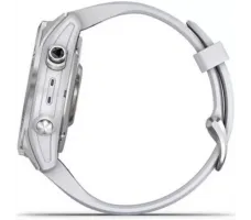 Умные часы Garmin Fenix 7S 42 мм (серебристый/белый)