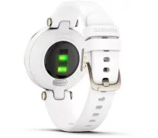 Умные часы Garmin Lily (кремово-золотистый/силиконовый ремешок)