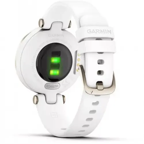 Умные часы Garmin Lily (кремово-золотистый/силиконовый ремешок)